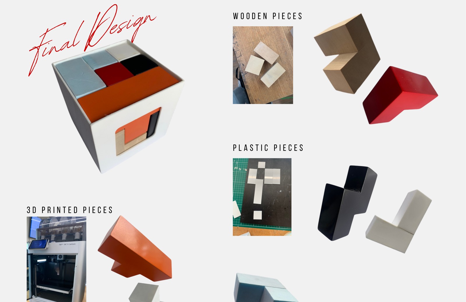SOMA cube making project